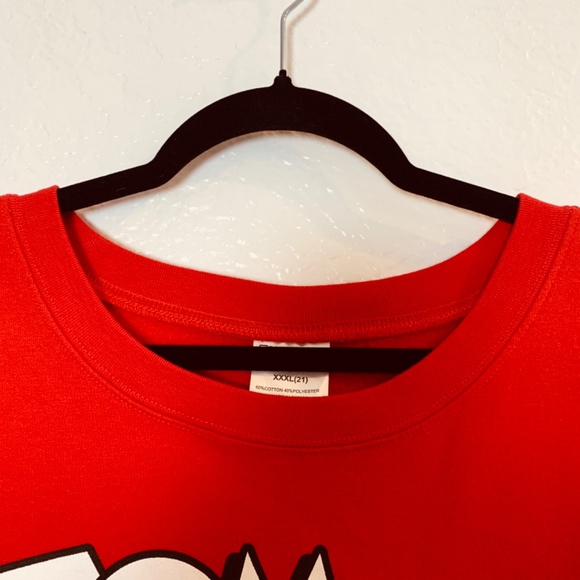 Tom and Jerry Sweatshirt Womens XXXL Red Cartoon TV Show Unisex Graphic Image - Picture 2 of 12